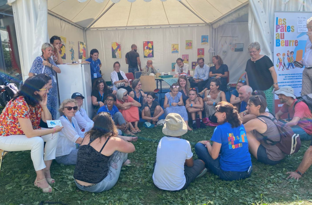 L'Appart et les Pâtes au Beurre au festival Au bonheur des Mômes du Grand Bornand 